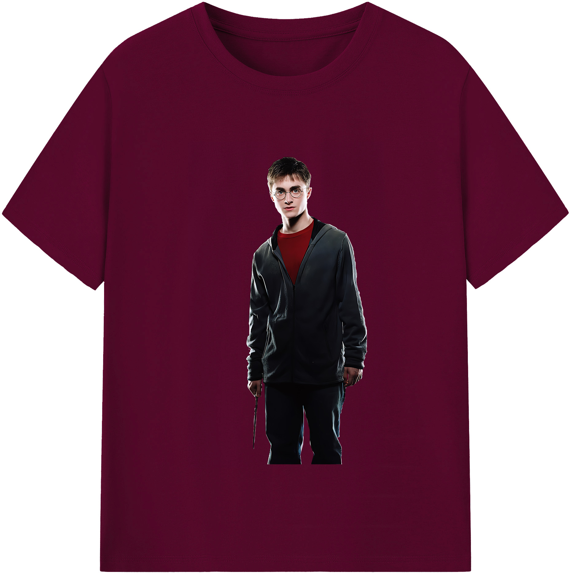（画像用） Harry Potter ハリー・ポッターシリーズ レディースカジュアルプリントTシャツ（綿100％）